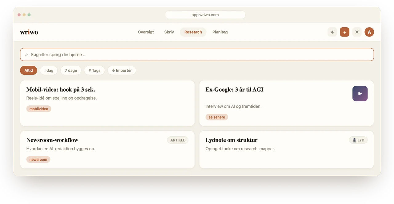 Research-indbakke